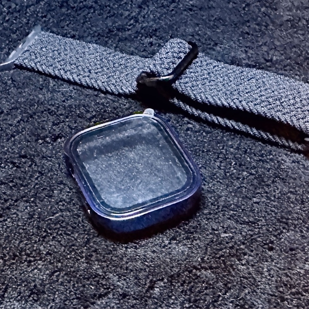 Smartwatch with Black Strap